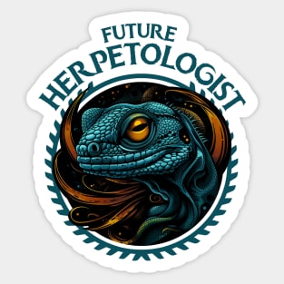 Future Herpetologist Sticker